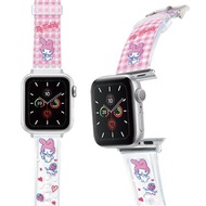 SANRIO-Apple Watch-PVC錶帶-格紋系列-MY MELODY