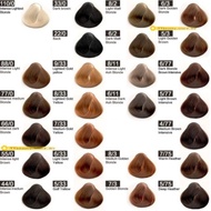 PROFESSIONAL COLOUR CREAM HAIR DYE SALON NATURAL BROWN/MATT BLONDE/GREEN/ASH BLONDE/LIGHT GOLD