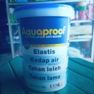 cat pelapis anti bocor aquaproof warna putih 1kg
