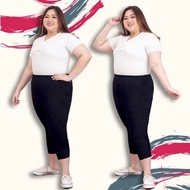 SHORT LEGGINGS 7/ 8 JUMBO FIT TO XXXL 100KG LEGGING PANTS 7per8 BIG SIZE Legging Plus Size Woman