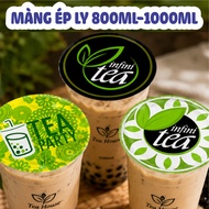 Giant cup laminating film, pre-printed film roll, 800ml-1000ml PP cup laminating film, cup stamping 