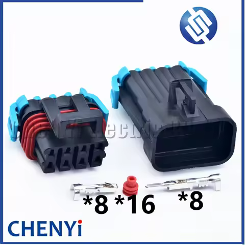 8 Pin 1.5 Series Female or male Automotive waterproof connector plug socket 12047931 12047937 153264