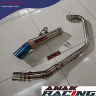 Exhaust DAENG4/NLK Y15/Y15ZR/RS150/LC135/SUZUKI RAIDER 150 CARB/FI