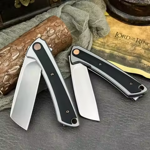 High Quality BK 263 HiLine Folding Knife D2 Blade G10 Handle Outdoor Portable Camping Knife Waist Ba