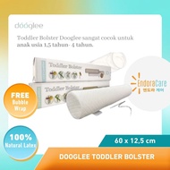 DOOGLEE Toddler Bolster 100% Natural Latex / Toddler Bolster