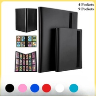 360 Pocket Card Binder 9-Slots A4 Card Album for Pokemon Kpop Photocard Polaroid MTG Game Card Colle