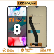 LCD Redmi 8 Original lcd hp Layar Sentuh Fullset ori 100% Glass Touchscreen Digitizer COD Pengiriman