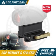 OPP Tactical LRP Mount with Spacer 1.57 and 1.93 inch Height Mount for Red Dot Sights for Hunting Tactical  s