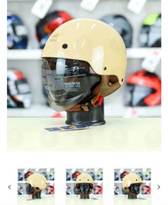 [ẢNH THẬT] Mũ bảo hiểm 1/2 đầu kính âm Royal M239 chính hãng màu kem sữa - Nón bảo hiểm nửa đầu kính