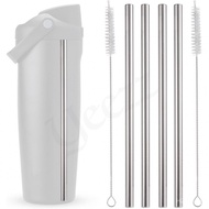 Stainless Steel Replacement Straw Compatible with Owala FreeSip sway 30oz/40oz with Straw Brush