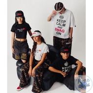 Rene Azazel GRASYA KEEP CALM AND SWAG IS ON aesthetic quality cotton unisex T-Shirt