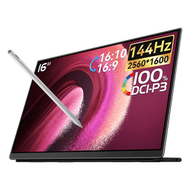 EHOMEWEI - EHOMEWEI Q8G 16" QHD+ 144Hz IPS 可觸控便攜式顯示器(MO-EQ8G+LB-MON+MK-Q8GBAG)