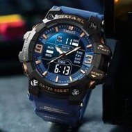 1pc Smael Sport Waterproof Electronic Watch