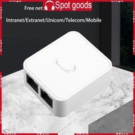 WIN 2Port RJ45 LAN CAT6  Switch Selector 1000MHz 2 In 1 Out 1 In 2 Out Switch