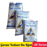 Garam Yodium Cap Ibu Bijak - Garam Kualitas Terbaik Putih Bersih-30ppm