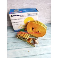 BENZ 10 M Ratchet Tie Down Cargo Lasing Ratchet Strap 10M