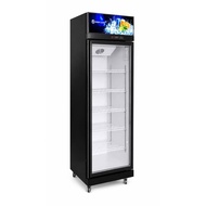 Commercial Snow Cloud Display Chiller 1Door | Glass Door Refrigerator | Beverage Cooler | 2°C-8°C | 