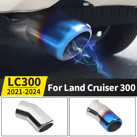 For 2021-2025 Toyota Land Cruiser 300 LC300 Exterior Modification Accessories Tail Throat Exhaust Pi