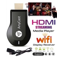 Ready Stock Anycast Original M9 M2 M4 Plus Wifi Dongle HDMI Wireless Display Amplifier Projector Mirror Screen Airplay TV Stick Chromecast Like Mira Screen Miracast Receiver Casting Function PC Projector