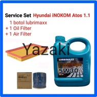 (Air Filter 28113-02750 +O/F 26300-2Y500 +lubrimaxx 5W30-4L Fully Synthetic Engine Oil) HYUNDAI iNOK