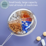 bigbigstore 2023 New Small Pill Box Travel Daily Pill Organizer Waterproof Portable Daily Cute Pill Case for Purse Pocket Travel Medicine sg