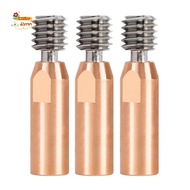 3Pcs  All Metal Bi-Metal CR10-Crazy Heat Break Throat for  3 V2  5 -10S Pro Hotend for 3D Printer