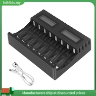 [in ]Battery Charger LCD Display Smart Intelligent 8-Slot Chargers for AA/AAA NiCd NiMh Rechargeable