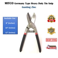 MITCO German Type Tin Snip Zinc Sheet Cutter Metal Sheet Cutter / Gunting Zink Pemotong