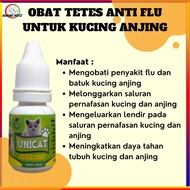 Unicat Pet Cough FLU Drops For Cats Dogs Treat Cold FLU