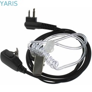 YARIS PTT MIC Headset UV-5R BF-888S CB 2 Pin Earbud Headphone Air Guidance Headset Walkie Talkie Acc