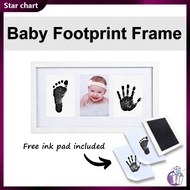 Baby Footprint Frame Footprint Frame with Free Footprint Ink Pad