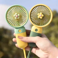 /Cute Handheld Small Fan Rechargeable Portable Children Students Mini Small Fan Mini Fan JU1F