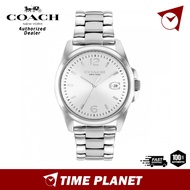 Coach Greyson Silver-Tone Sunray Dial Women Watch 14503910