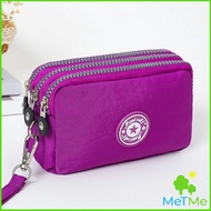 MetMe กระเป๋าใส่เหรียญ กระเป๋าใส่มือถือ กระเป๋าผ้ายีนส์ เคสกุญแจ กระเป๋าแฟชั่น กระเป๋าถือ กระเป๋าคลัช ladies bag