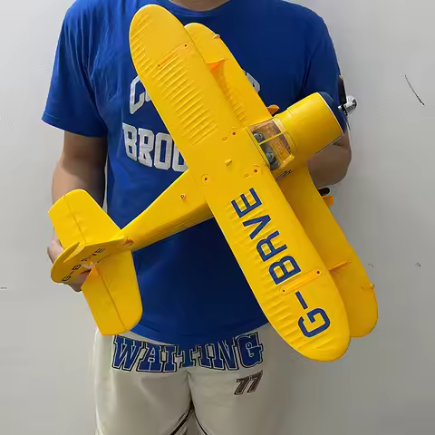 New Wltoys 3d/6g A300-Beech D17s Rc Planes Kit Rtf Epp 4ch Biplane Brushless Motor With Led Outdoor 