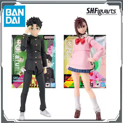 Bandai Original S.H.Figuarts Okarun & Xiaotao Anime Action Figures Toys for Boys Christmas Gift Coll