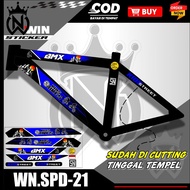 KIDS BMX BIKE STRIPING STICKERS BMX KIDS BIKE VARIATION/S