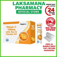 [EXP:11/2026] MEGALIVE Vitamin C 1000MG with Zinc&Vitamin D3