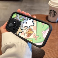 PMM76 Line Dog Phone Casing for Realme Note Narzo C63 C51 C53 N53 N63 N55 C55 50