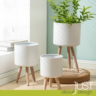 🔥Pasu Dengan Kaki Hiasan Rumah Indoor Vase Flower Pot Stand Kaki Pasu Bunga Nordic Style Vase