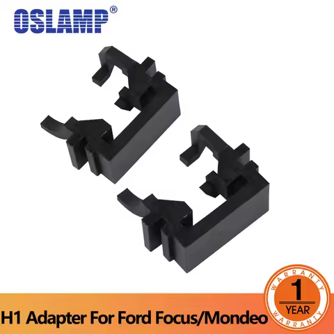 Oslamp H1 LED kit Headlights Bulb Base Holder Adapters H1 Headlamp Retainer Sockets Adaptor for Ford