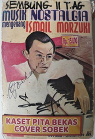 kaset pita bekas pop Ismail Marzuki