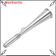 NORBORTO Handheld Foghorn, 304 Stainless Steel Removable Mouthpiece Boat Fog Horn, Weather Resistant