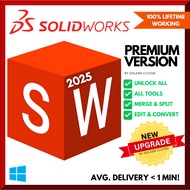 🔥SolidWorks Premium 𝟮𝟬𝟮𝟱🔥𝐔𝐏𝐆𝐑𝐀𝐃𝐄 – Professional 3D CAD Design Software | Windows | Lifetime Premium 