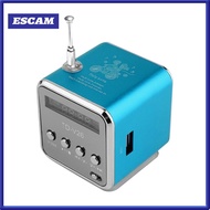 Norman Malthus Mini Fm Radio Player Portable Mini Radio Portable Mini Speaker with Bluetooth Wireles