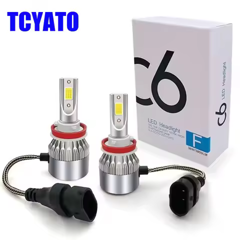 C6 Car Haedlight LED H4 H7 H1 H3 H8 H11 H10 H13 9004 HB3 9005 HB4 9004 HB1 9007 HB2 880 881 9012 Bul