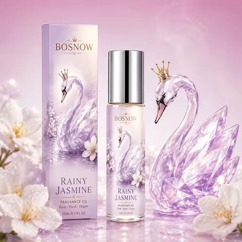 Swan Neck Jasmine Perfume/Cute Little Rabbit/Meet the Little Deer Haute Couture Perfume, Roll-On Per