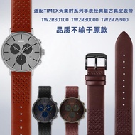3/7✈Suitable for TIMEX Timex retro watch male TW2R79900/80100/80000 leather watch strap 20mm