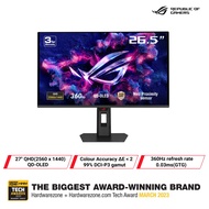 ASUS ROG Strix OLED XG27AQDNG gaming monitor ― 27-inch (26.5-inch viewable) 1440p QD-OLED, 360 Hz, E