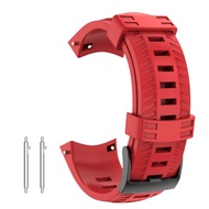 Suunto 9 Baro สายรัดวงนาฬิกาซิลิโคนอ่อนนุ่มสำหรับ Suunto 9 GPS Baro ผู้ชายผู้หญิง